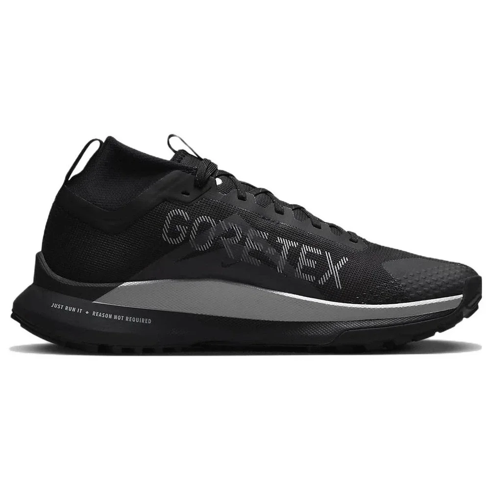 Nike React Pegasus Trail 4 GTX Gore Tex Womens Sz‎ 6 Black Shoes DJ7929-001 NEW